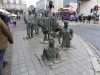 Wroclaw, beeldengroep 'Passage' door Jerzy Kalina